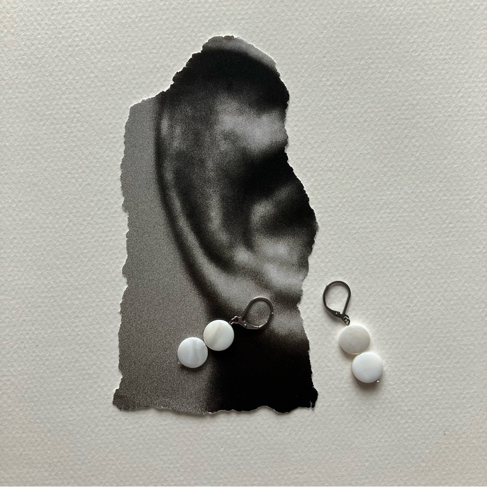 Freshwater Pearl drop earrings